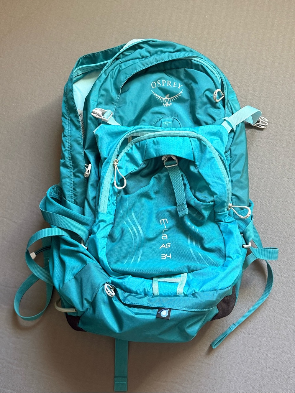 OSPREY Teal Blue Mira AG 34L Women’s Backpack